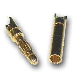 2mm bullet connector male - Vanda Electronics