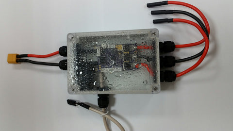 Vanda Electronics Speed Controller motor controller with waterproof case (12.5 x 8.5 x 4.0cm) - Vanda Electronics